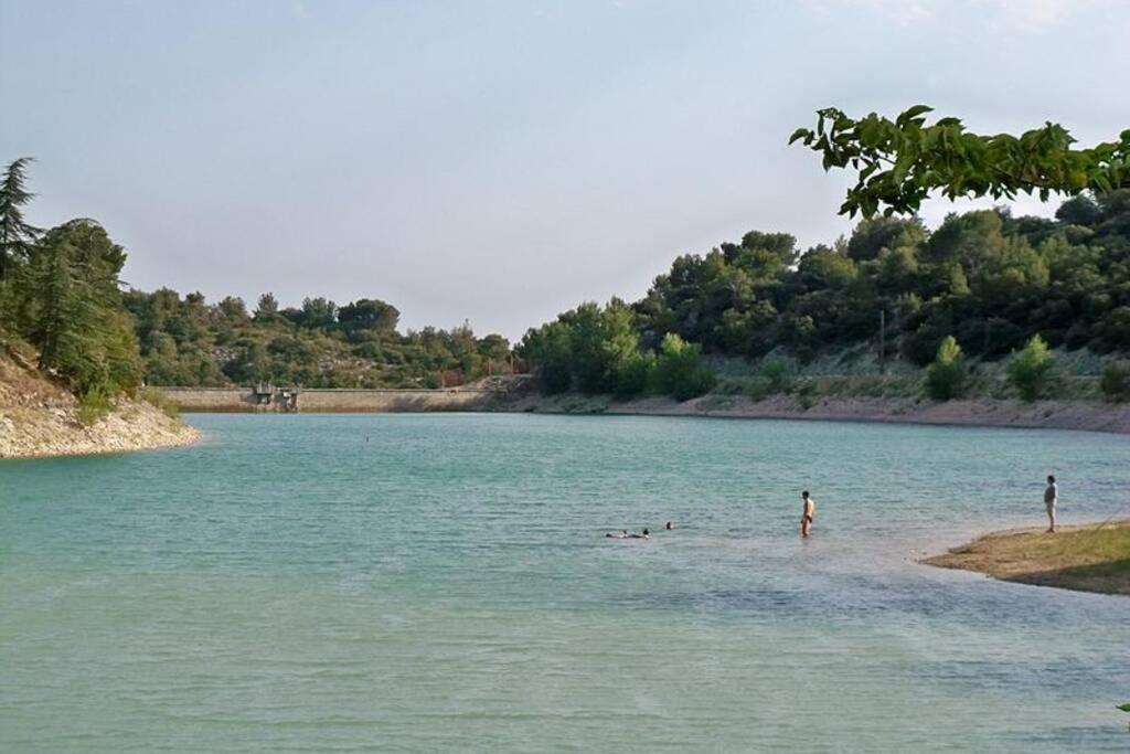 Chambre D Hotes Dans Le Vaucluse Mazan Bagian luar foto